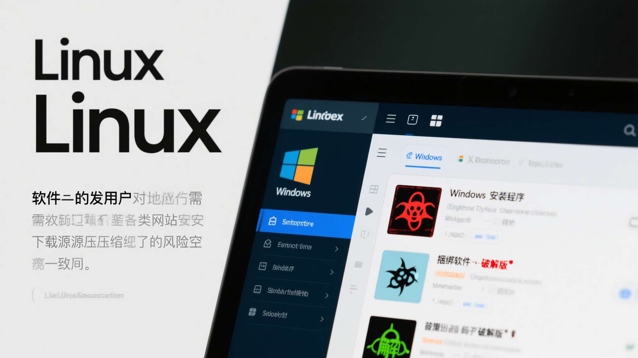linux中删除普通用户 相比之下,Windows用户往往需要自行从各类网站下载安装程序,夹带恶意代码的"