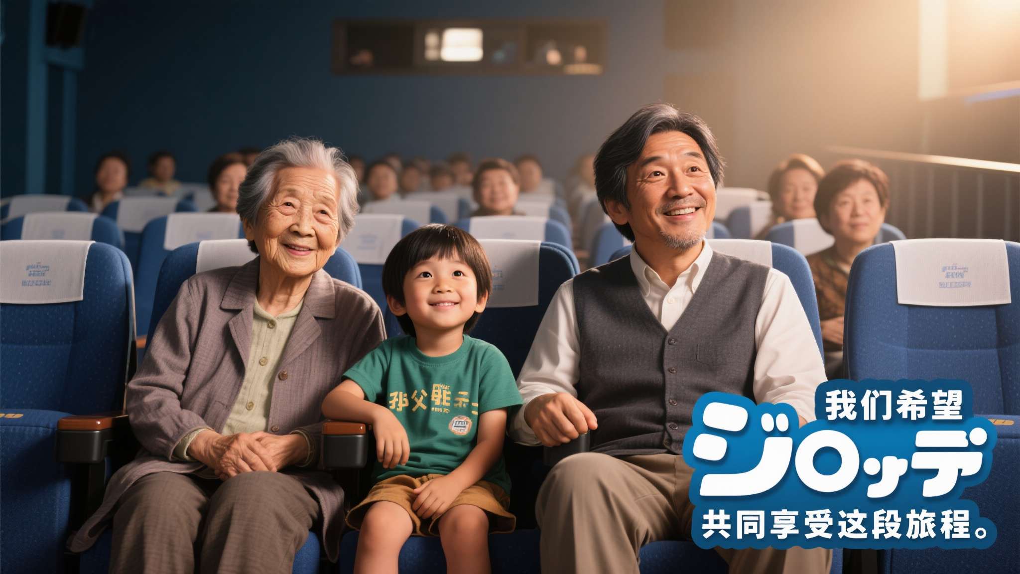 "我们希望祖父母能与孙子女坐在同一个影院里，共同享受这段旅程。" 宫本茂如此解释